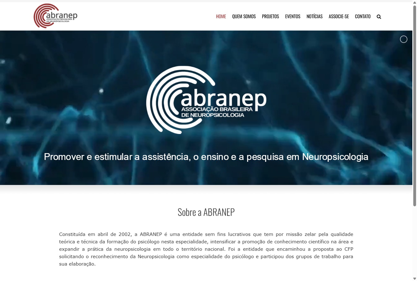 ABRANEP - Associação Brasileira de Neuropsicologia